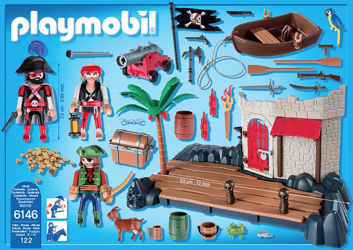 Produktbild Playmobil SuperSet Piratenfestung (6146, Playmobil Pirates)