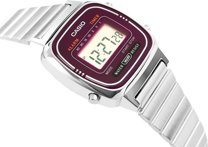 Image du produit Casio Retro Vintage - LA670WA-4D (Montre numérique, 25 mm)