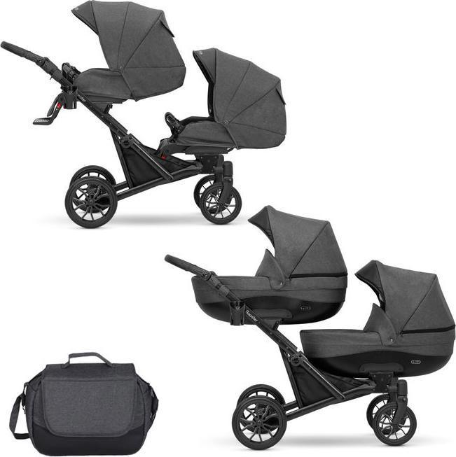 Immagine prodotto Kunert Passeggino gemellare Booster 03 graphite 2in1