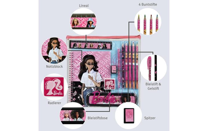Produktbild Undercover Schreibset Barbie 9-teilig