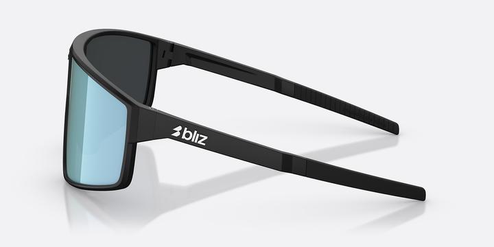 Actual product image Bliz P002 (Matt Black, Smoke with Ice Blue Cat. 3)