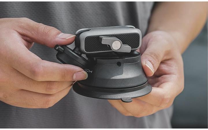 Actual product image Pgytech CapLock Suction Cup Mount (Universal)