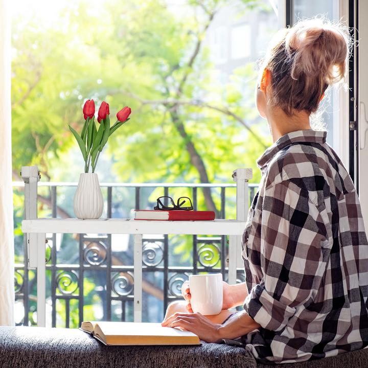 Actual product image Relaxdays Balkonklapptisch (70 cm)