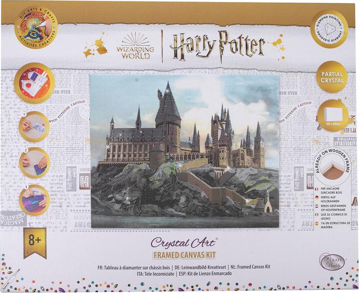 Actual product image Craft Buddy Hogwarts Castle canvas picture