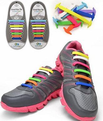 Produktbild Hermex Elastische Schnürsenkel Schuhband Sneaker Lauf Sportliche BLAU