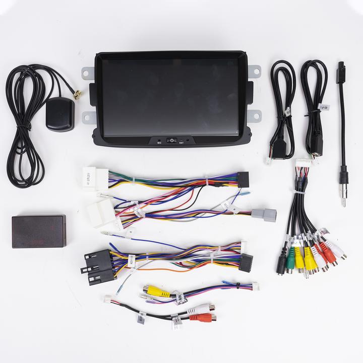 Produktbild PNI Auto-Multimedia-Player DAC100 mit Android 10, 2 GB DDR3/ROM 32 GB, Navigationssystem für Dacia L