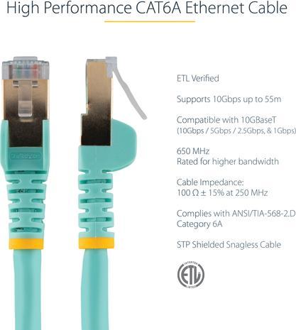 Immagine prodotto StarTech -Cavo Ethernet (S/UTP, CAT6a, 7 m)