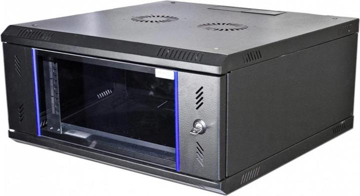 Actual product image Wirewin Wall cabinet 600X600X4U Pro 2nd Gen 19 / 4U / Black (4 RU, 19 inch rack)