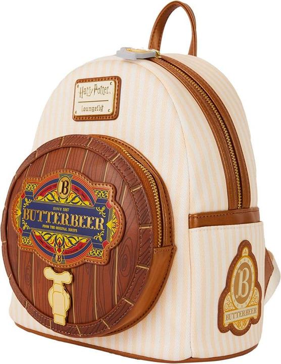 Actual product image Loungefly Harry Potter Butterbeer backpack