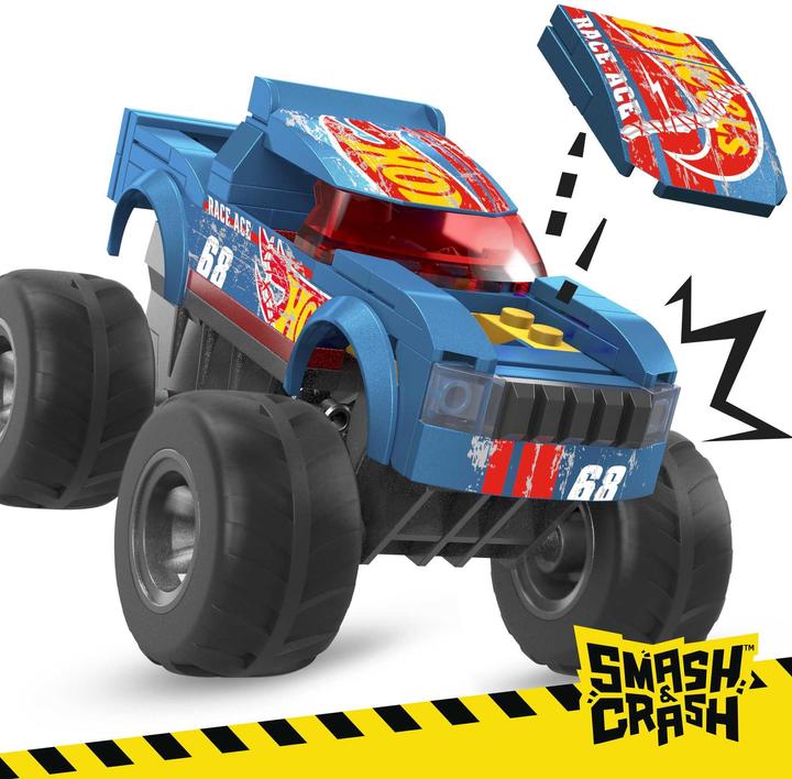 Actual product image Mega Smash & Crash Race Ace™ Monster Truck