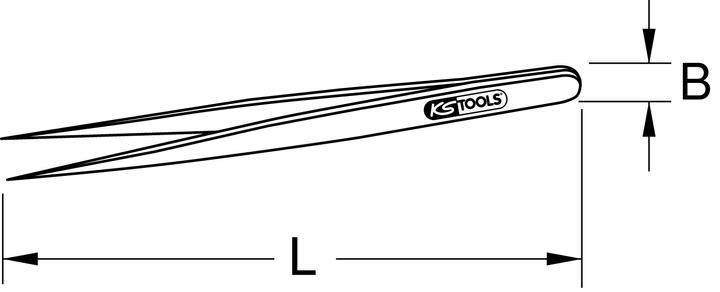 Image du produit KS Tools Pincette TITANplus