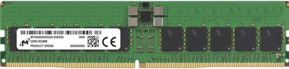 Actual product image Micron RAM D5 5600 48GB ECC R (1 x 48GB, 5600 MHz, DDR5 RAM, R-DIMM)