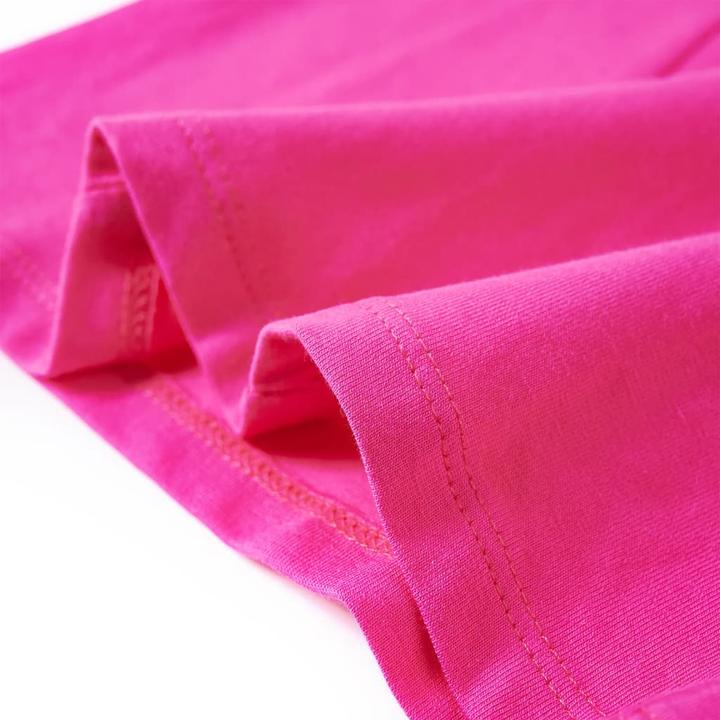 Produktbild VidaXL Kinder-Langarmshirt Dunkelrosa 92,Material: 95 % Baumwolle (92)