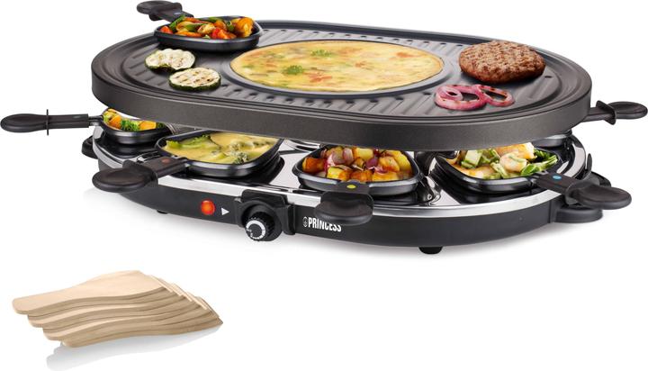 Produktbild Princess 162700 Raclette 8 Oval Grill Party