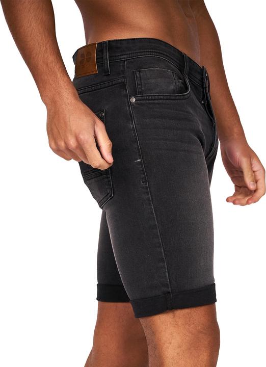 Actual product image Crosshatch Mens Tadcaster Denim Shorts (36)