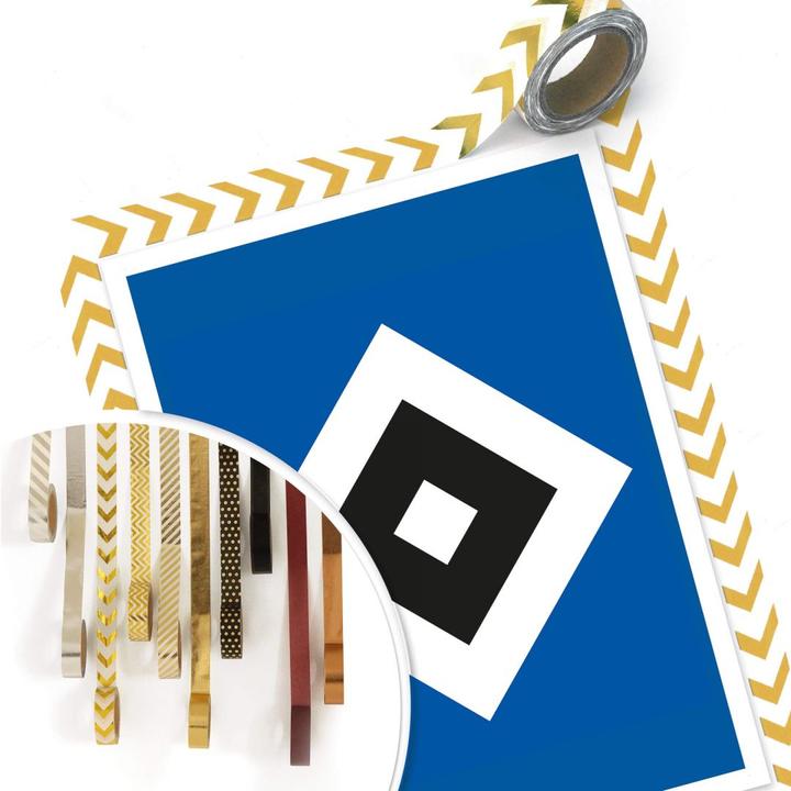 Produktbild Hamburger SV HSV Raute (40 x 50 cm)