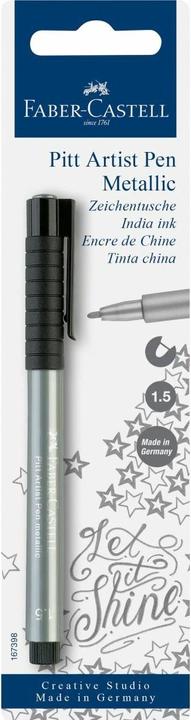 Produktbild Faber-Castell C.Tuschestift PITT art. pen F. 251 BK 167398 (Silber, 1 x)