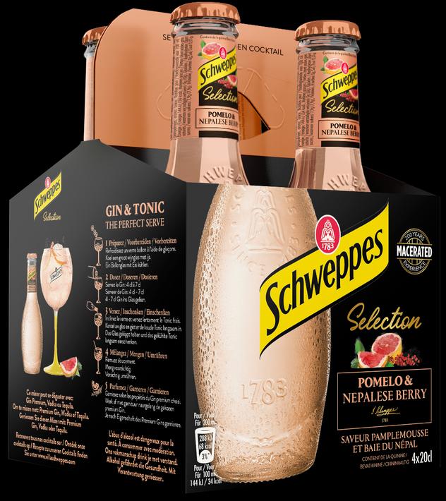 Produktbild Schweppes Selection Pomelo Berry (12 x 20 cl)