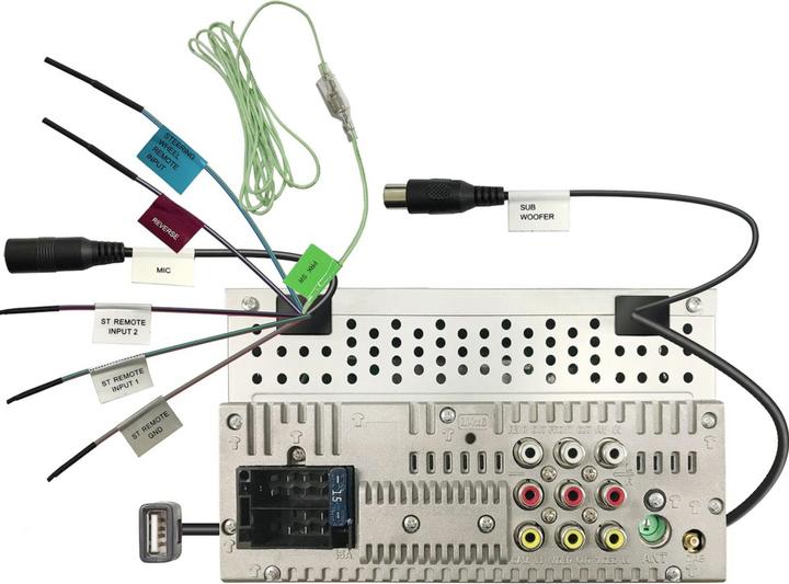 Actual product image JVC KW-M180DBT (Android car)