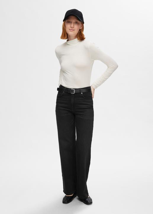 Immagine prodotto Selected Femme Jeans neri a vestibilità ampia (W26/L32)