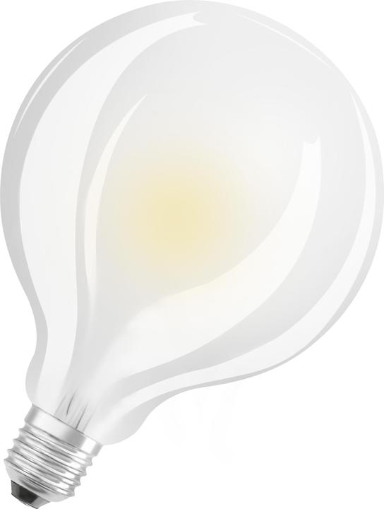 Produktbild Osram LED Globe Lampe Superstar Plus matt E27 Filament 11W 1521lm neutralweiss 4000K dimmbar 90Ra wi (E27, 11 W, 1521 lm, 1 x, D)