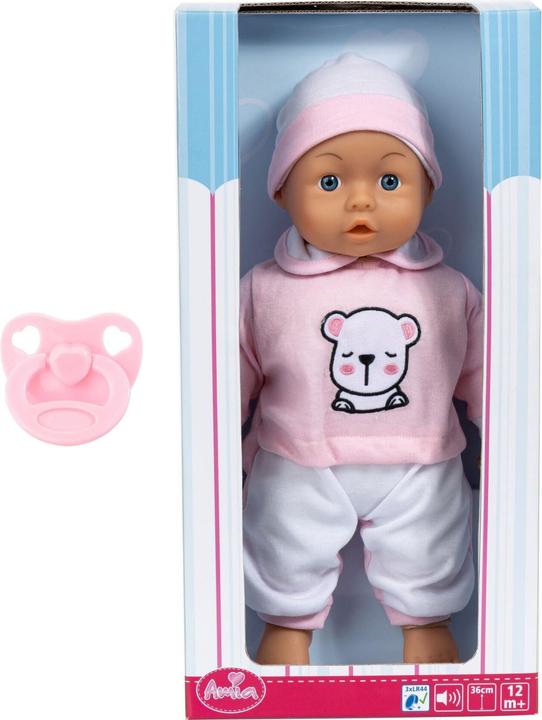 Image du produit Amia Bébé vin avec tétine Poupée bébé 36cm