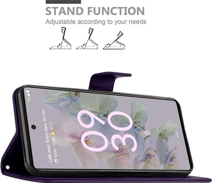 Image du produit Cadorabo Coque pour Apple iPhone 15 pour Fleur Book (Apple iPhone 15)