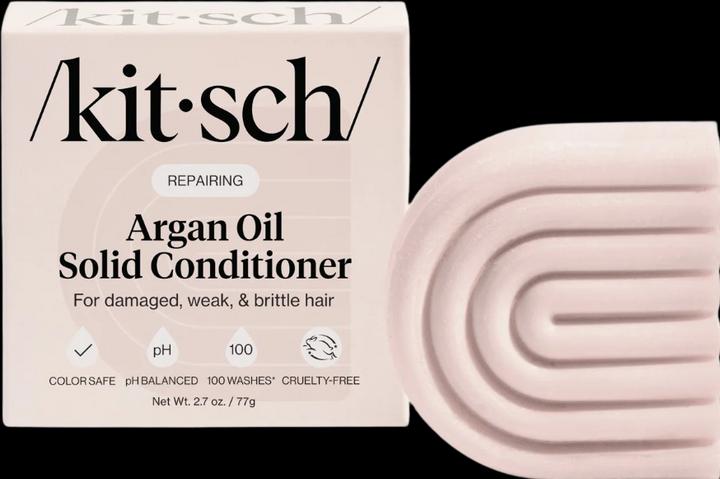 Actual product image Kitsch Arganöl Conditioner Reparierend (Solid shampoo)