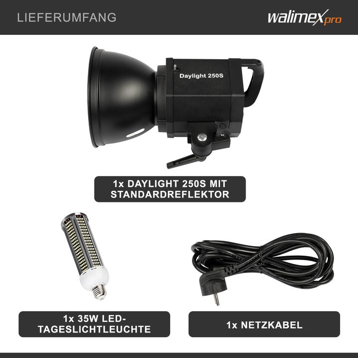 Actual product image Walimex pro Daylight 250S 1x35W (Studio light)