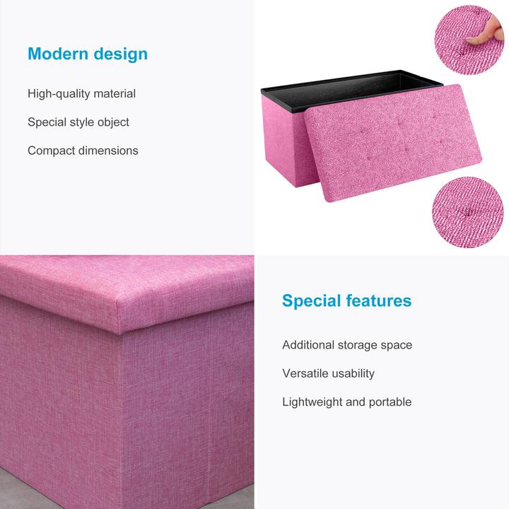 Produktbild Intirilife Sitzbank KIRSCHBLÜTEN PINK (38.78 cm)