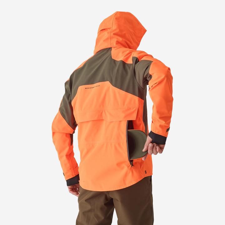 Produktbild Solognac Jagdjacke Regenjacke Renfort 900 orange (L)