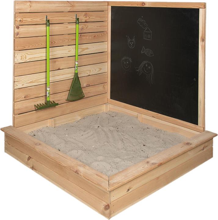 Actual product image Esschert Design Corner sandpit with board