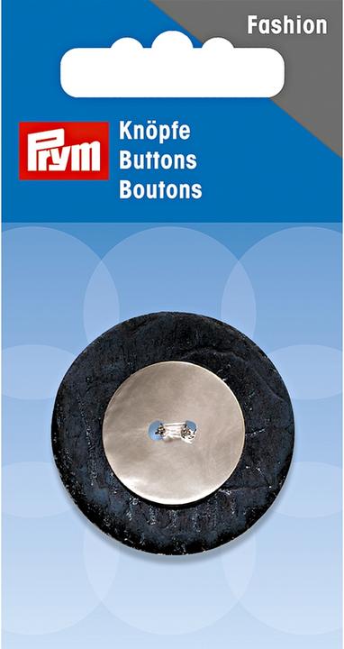 Produktbild Prym Knopf 2-Loch Kokos/Perlmutt, blau/ecru 34 mm