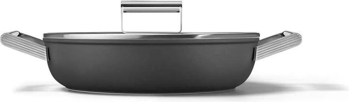 Smeg CKFD2811BLM Poêle à frire (28 cm, Cocotte + faitout, Aluminium)