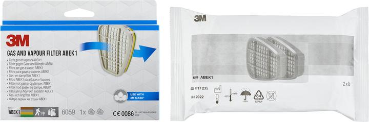 Actual product image 3M Replacement filter (ABEK1, 2 x)