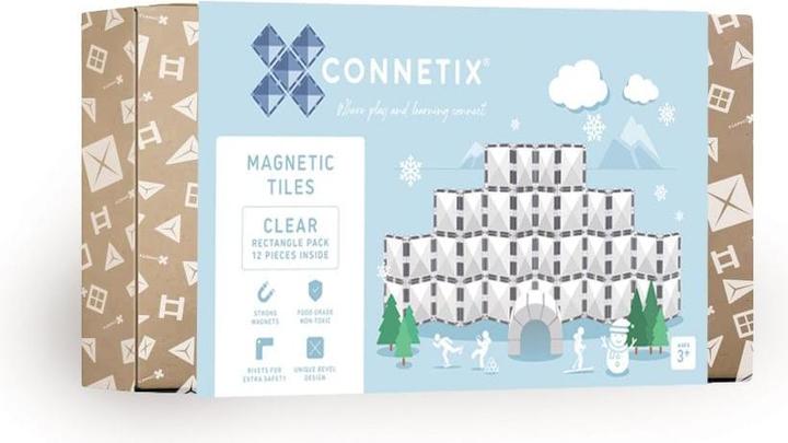 Image du produit Connetix Clear Rectangle Pack 12 pc