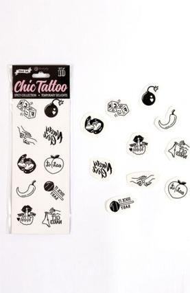 Secret play Set Of 10 Spicy Collection Temporary Tattoos