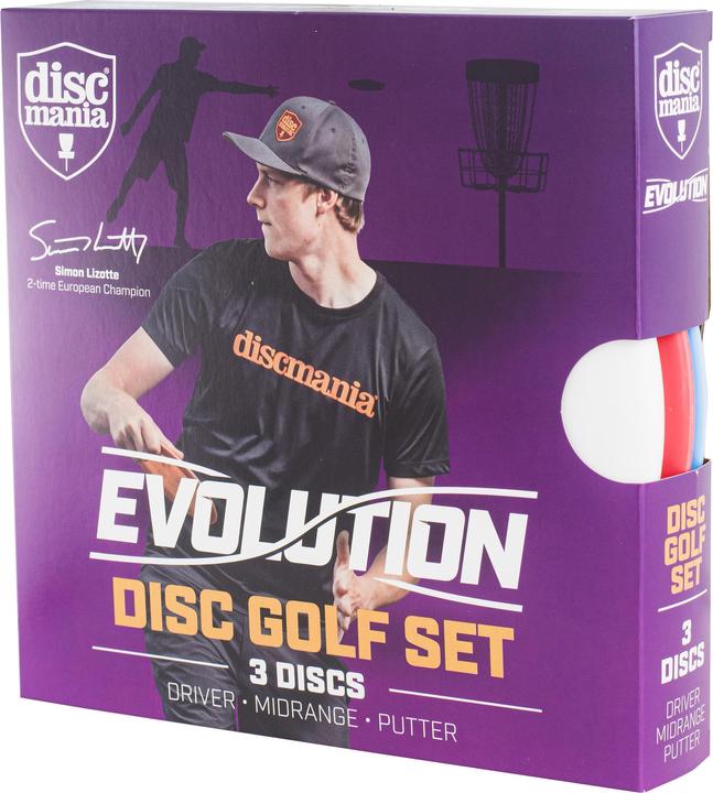 Produktbild Discmania Diskgolfo diskų rinkinys Evolution 3 Disc Set