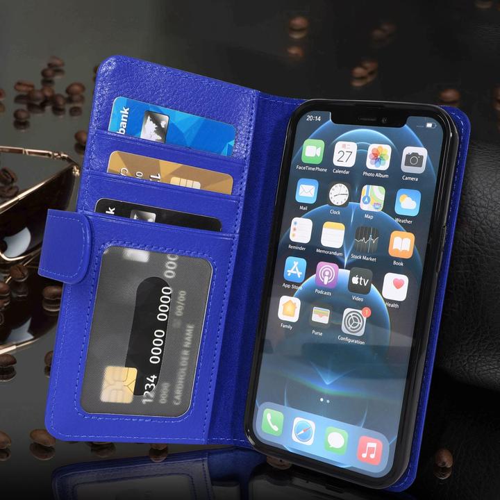 Produktbild Cadorabo 3 Kartenfächer Hülle (Apple iPhone 13 mini)