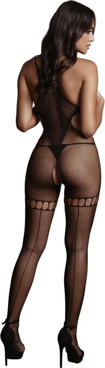 Immagine prodotto Le Désir Net High Neck Bodystocking (Taglia unica)