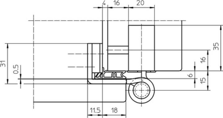 Immagine prodotto Simonswerk Cerniere per porte d'ingresso BAKA Protect 4010 3D e 3D FD
