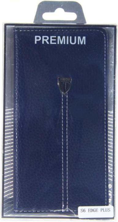 Image du produit NoName Book Case Fashion pour Galaxy S6 Edge Plus - Bleu (Samsung Galaxy S6 Edge+)