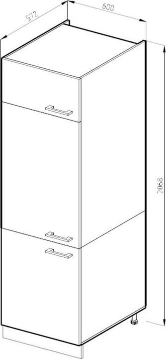 Produktbild Vicco Kühlumbauschrank R-Line