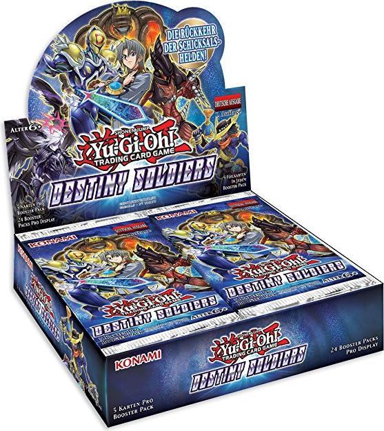 Actual product image Yu-Gi-Oh Destiny Soldiers Booster Display -! (German, Booster display)