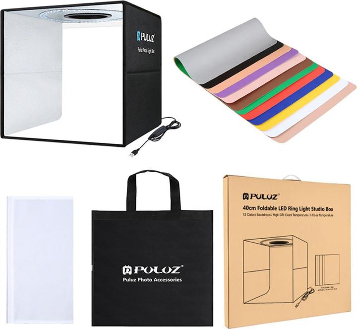 Actual product image Puluz Portable Photo Studio (Recording box)