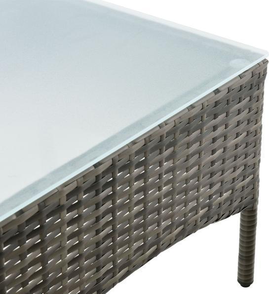 Produktbild Juskys Polyrattan Sitzgruppe Fort Myers