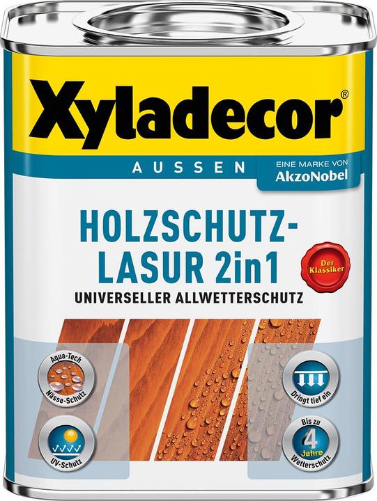 Actual product image Xyladecor Wood preservative glaze (Chestnut, 5 l)
