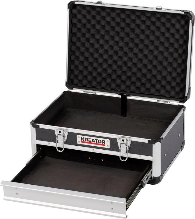 Immagine prodotto Kreator Valigia in alluminio con cassetto 430x205x300mm - 1 cassetto (1 pezzi)