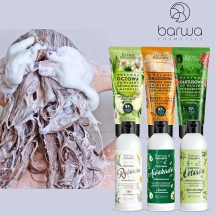Produktbild Barwa Hair Shampoo & Conditioner Deep Cleansing Moisturizing PEH Natural Vegan (480 ml)