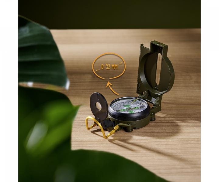 Actual product image Simba Scout compass metal housing
